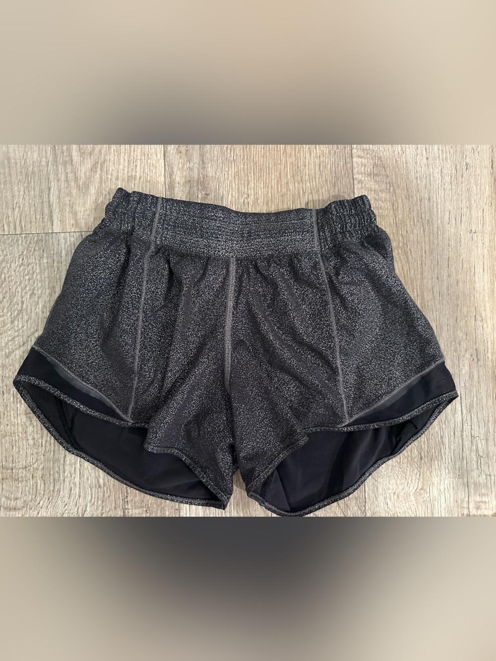 Lululemon Sparkle Black Shorts